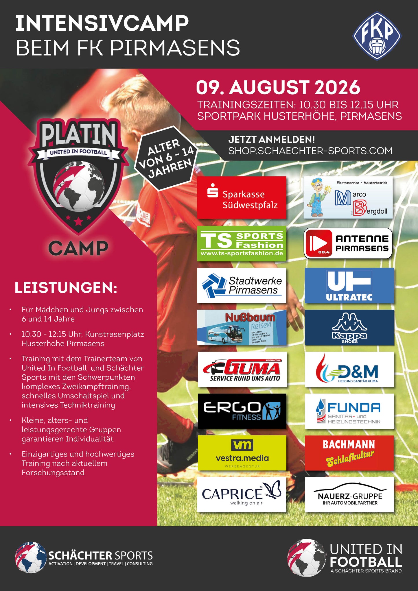 Intensivcamp FK Pirmasens August 2026
